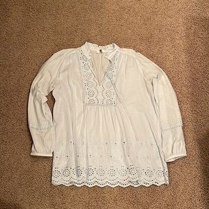 Ann Taylor Loft. Light blue soft denim.